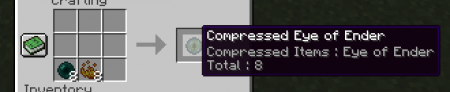 Мод на спрессованные предметы Not Enough Compression [1.12.2]